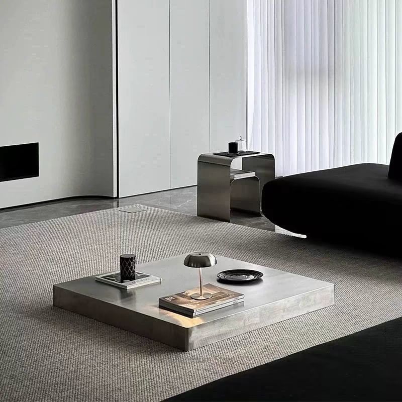 Outdoor Furniture Designer - Mesa de Canto em Aço Inoxidável