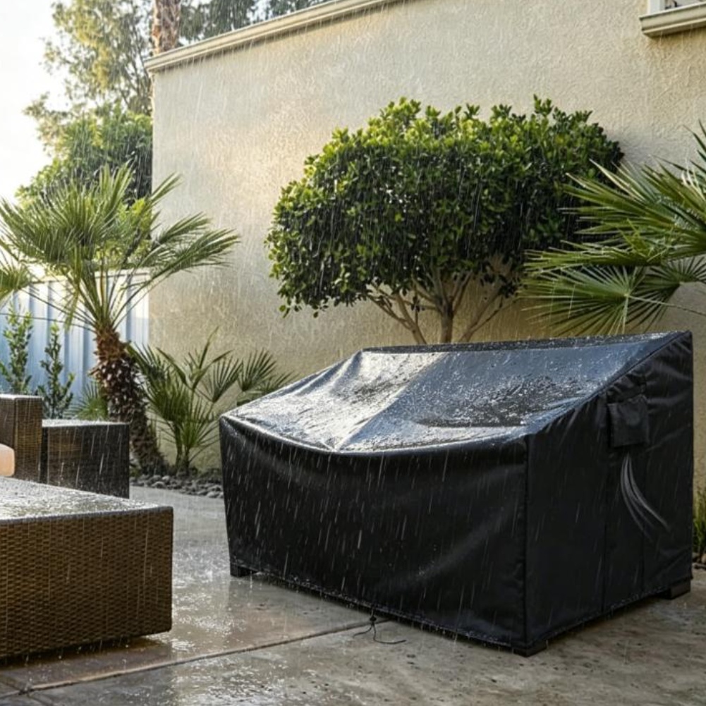 Outdoor Furniture Sofa - Capa para Sofá de Pátio Resistente,