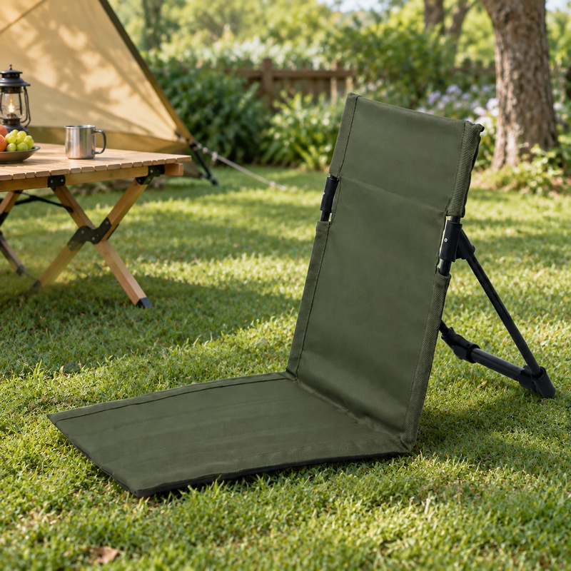Outdoor Furniture Aluminium - Assento de Camping Dobrável e Leve