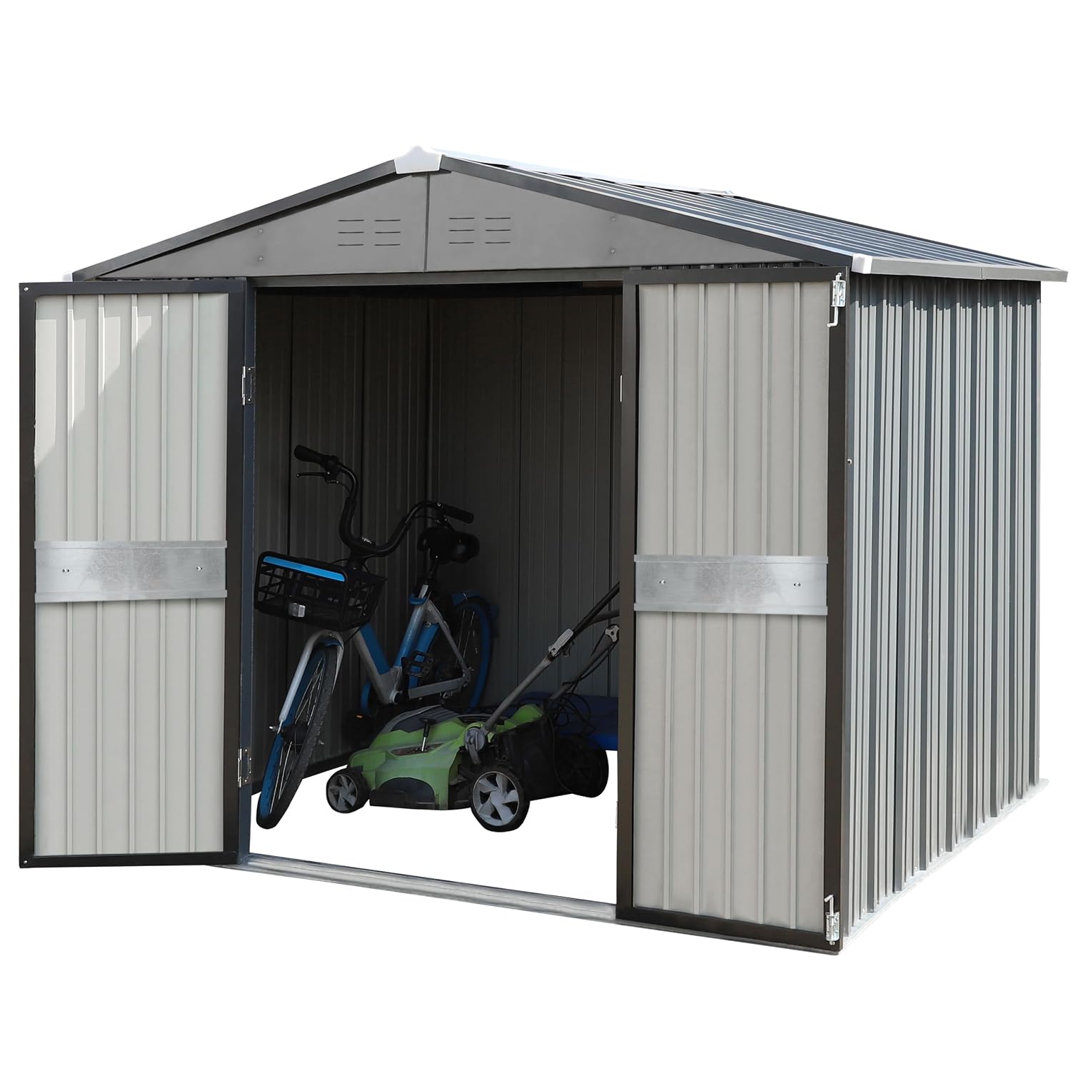 Outdoor Furniture With Storage - Galpão de armazenamento externo de 10'