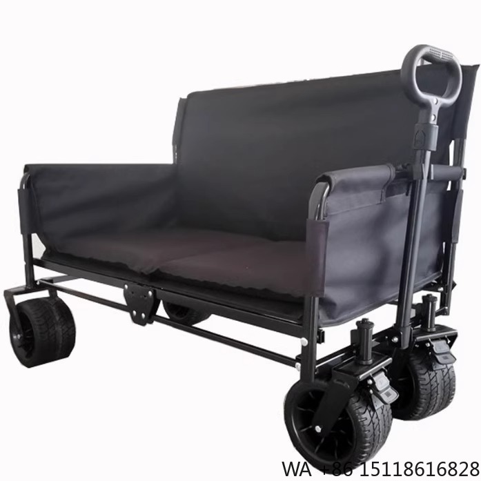 Outdoor Furniture Table - Carrinho Dobrável Multifuncional de Metal com
