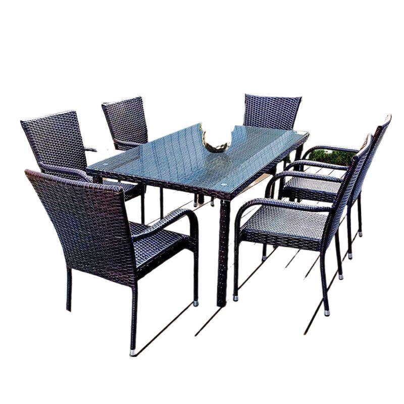 Outdoor Furniture Table - Mesas e cadeiras de vime para