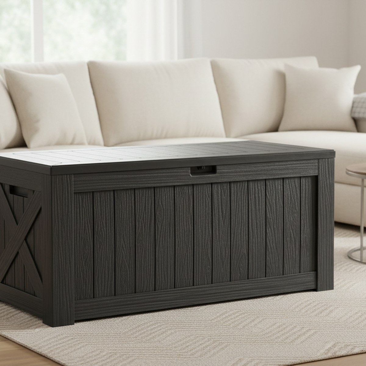 Outdoor Furniture With Storage - Grande Baú de Armazenamento para Exterior