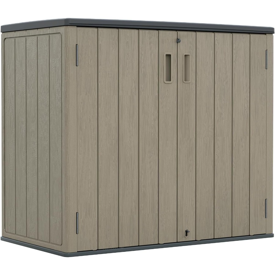 Outdoor Furniture Resin - Abrigo de armazenamento para uso exterior,