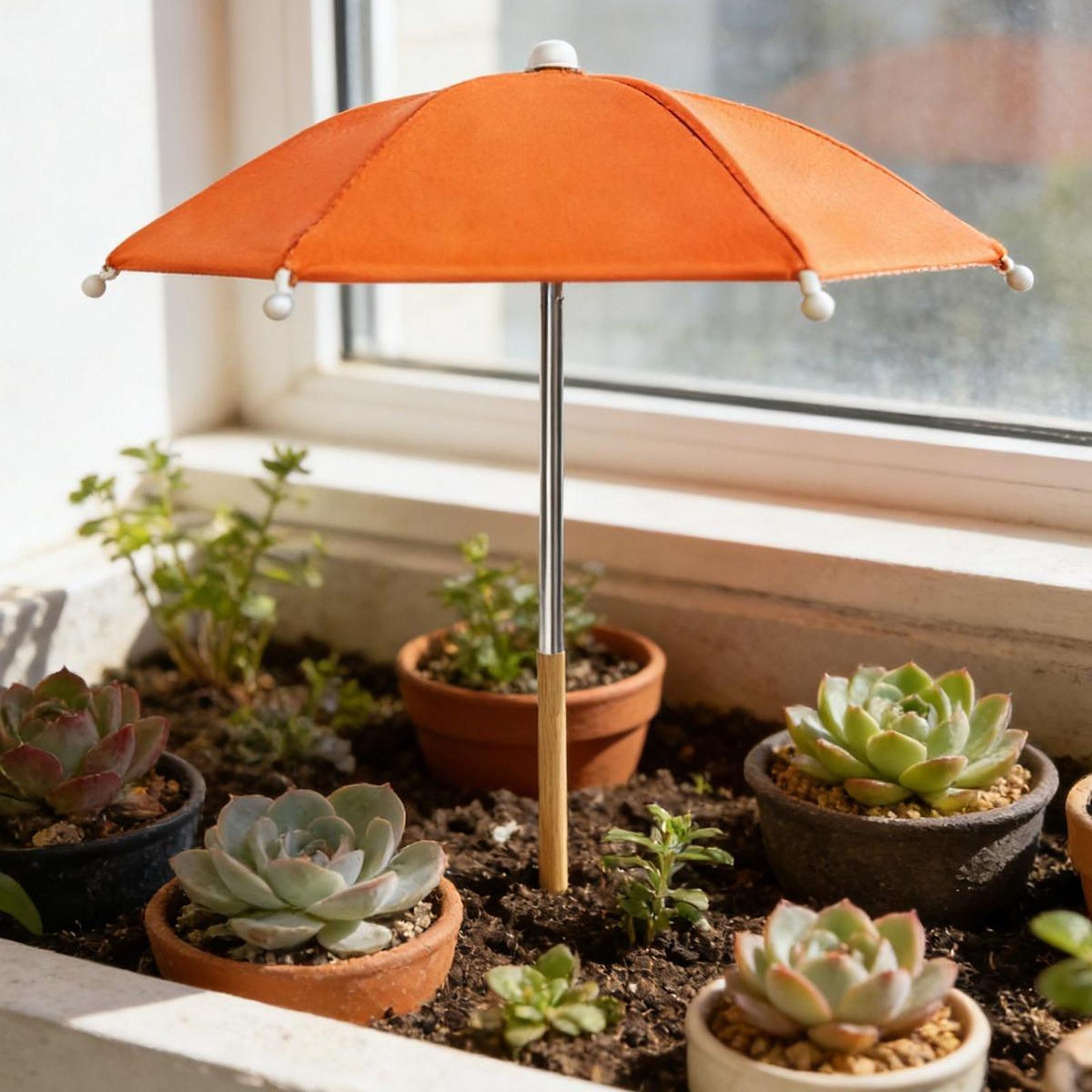 Outdoor Furniture Umbrella - Guarda-chuva para Plantas Externas: Toldo Conveniente,