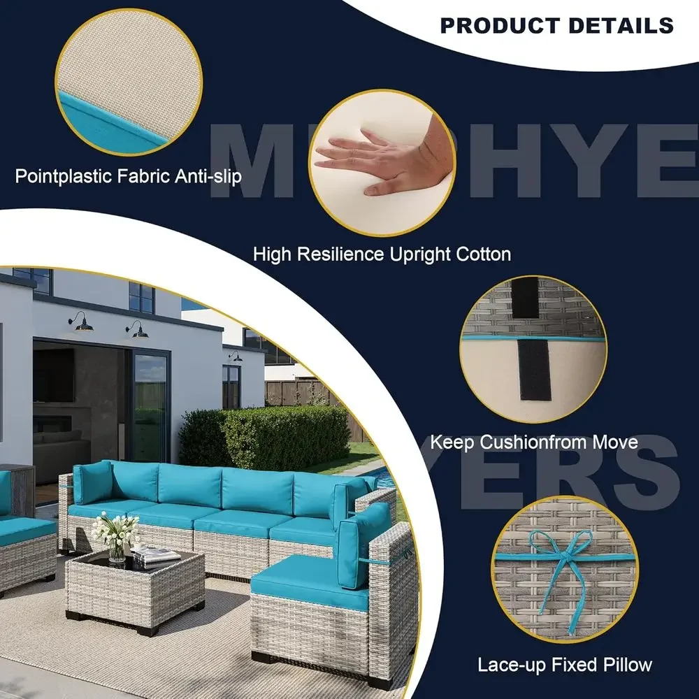 Conjunto de móveis para área e - Outdoor Furniture With Fire Pit Table avaliação e preço