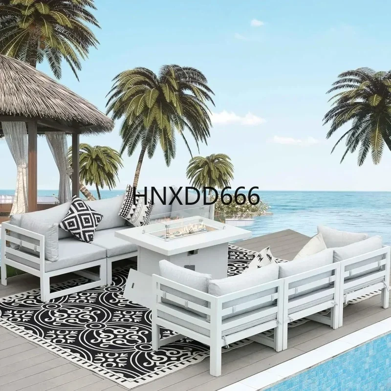 Conjunto de conversação para p - Outdoor Furniture With Fire Pit Table avaliação e preço
