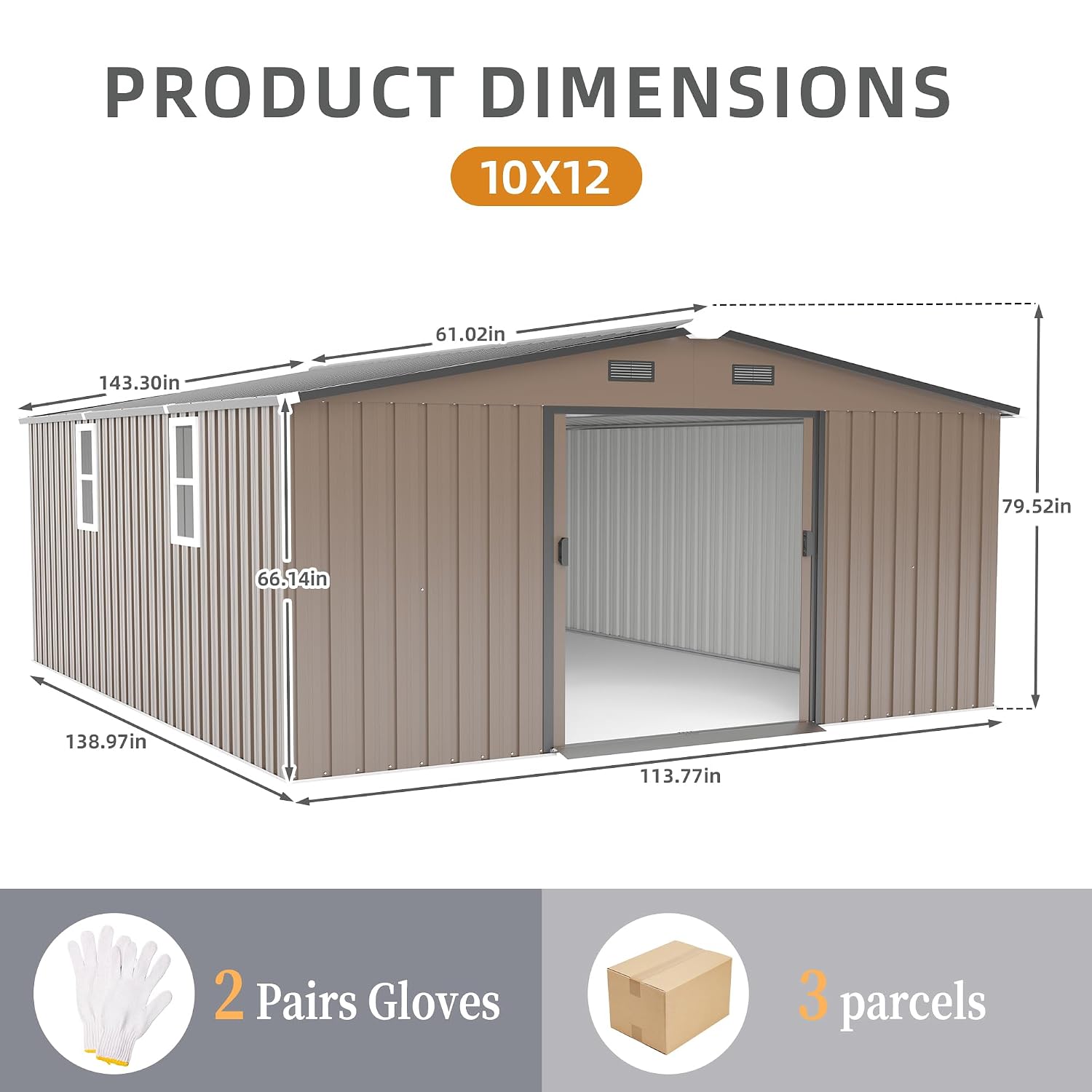 Galpão de Armazenamento Extern - Outdoor Furniture With Storage avaliação e preço