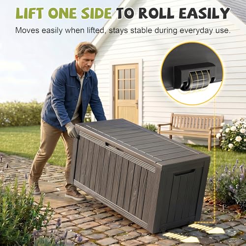 Caixa de Armazenamento Externa - Outdoor Furniture Resin avaliação e preço