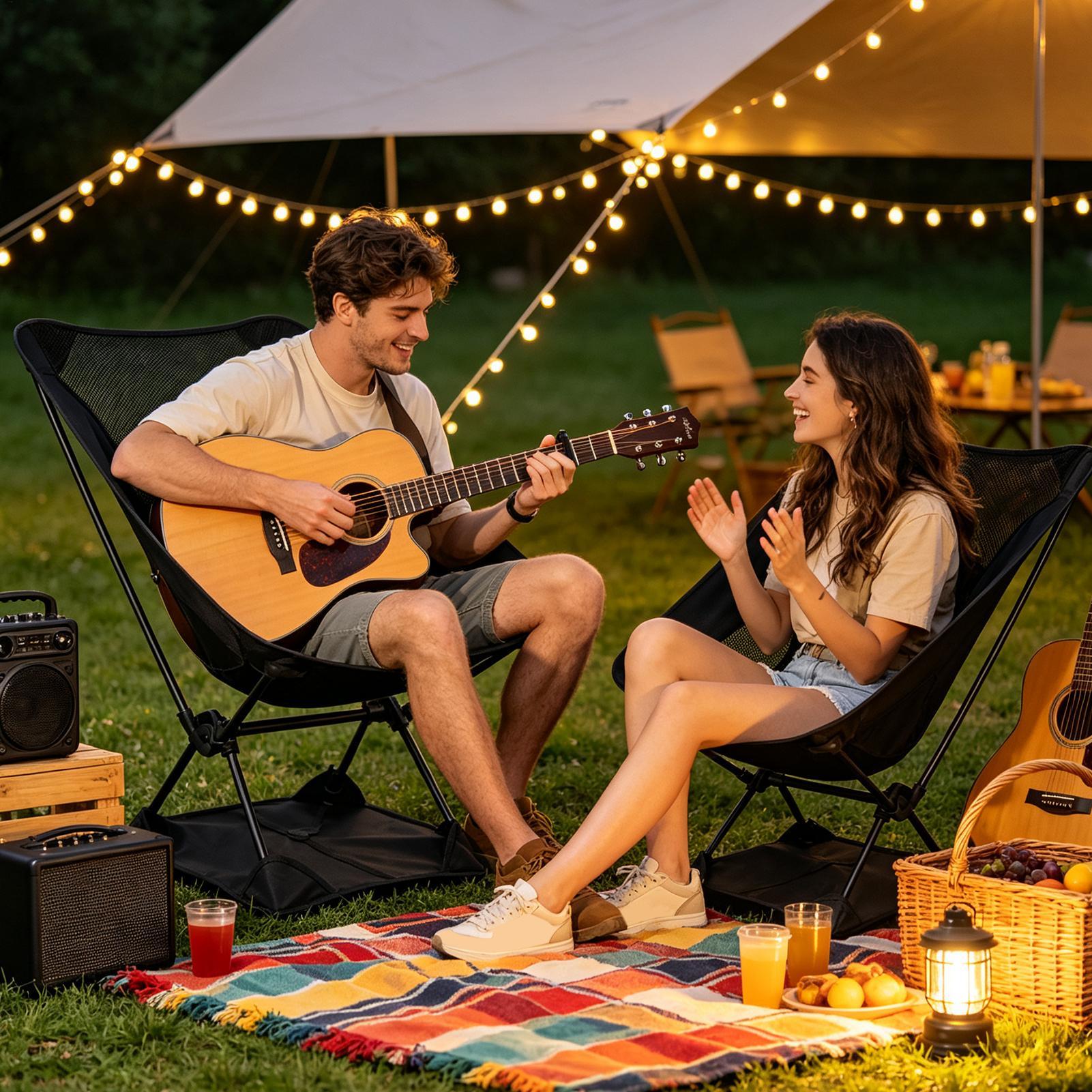 Cadeiras de Camping com Base A - Outdoor Furniture Lowes avaliação e preço