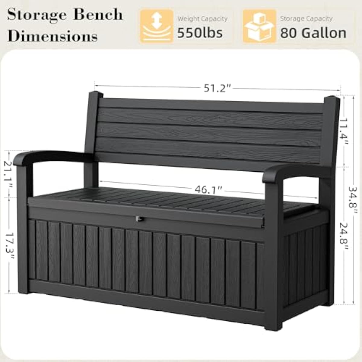 Caixa de armazenamento para ex - Outdoor Furniture With Storage avaliação e preço