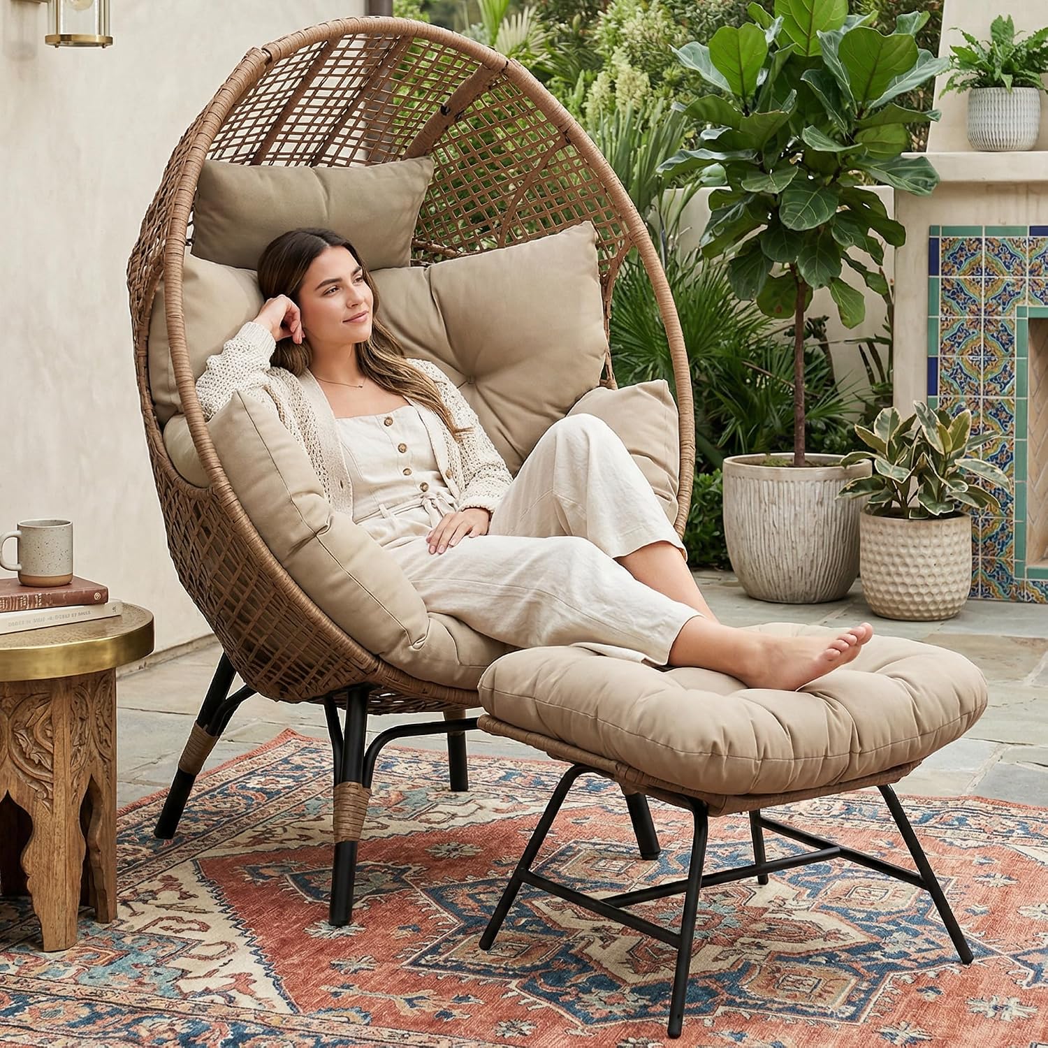 Cadeira de vime para interior  - Outdoor Furniture Xl avaliação e preço