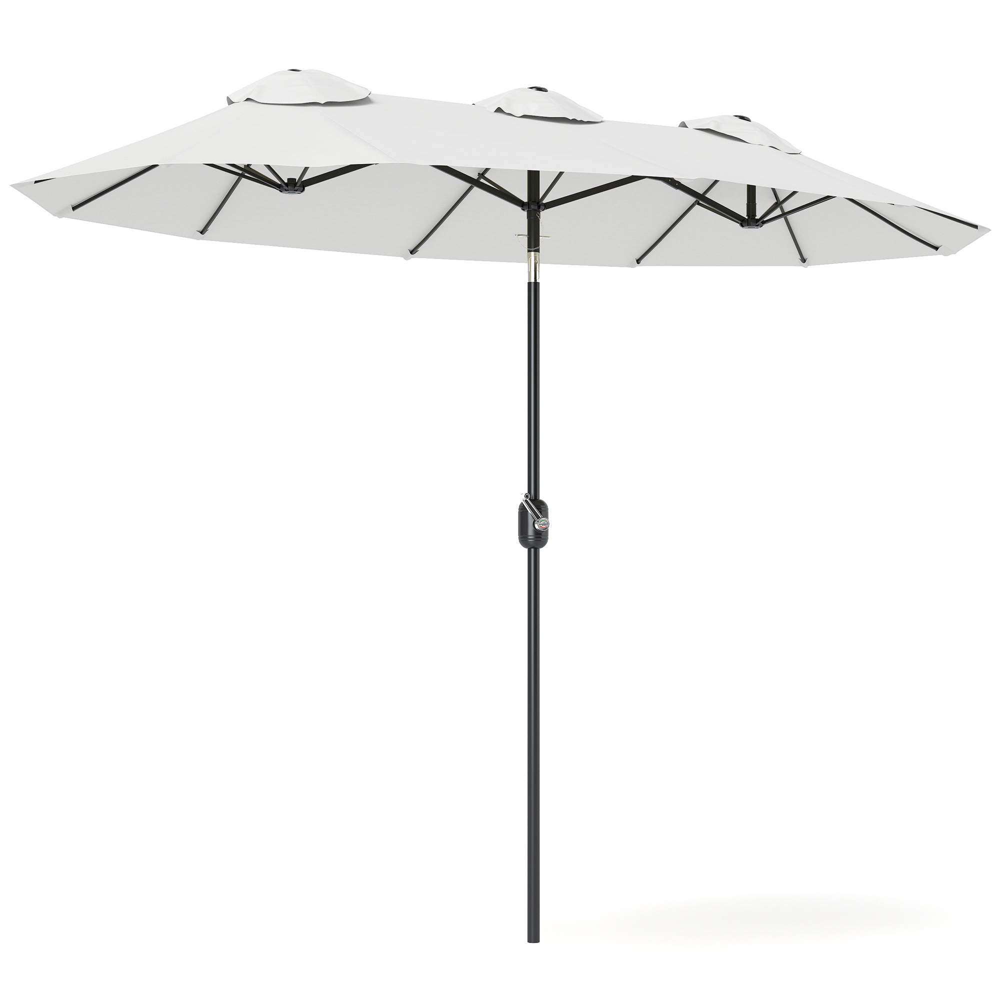 Guarda-Sol Dupla Face de 9,7'  - Outdoor Furniture Umbrella avaliação e preço