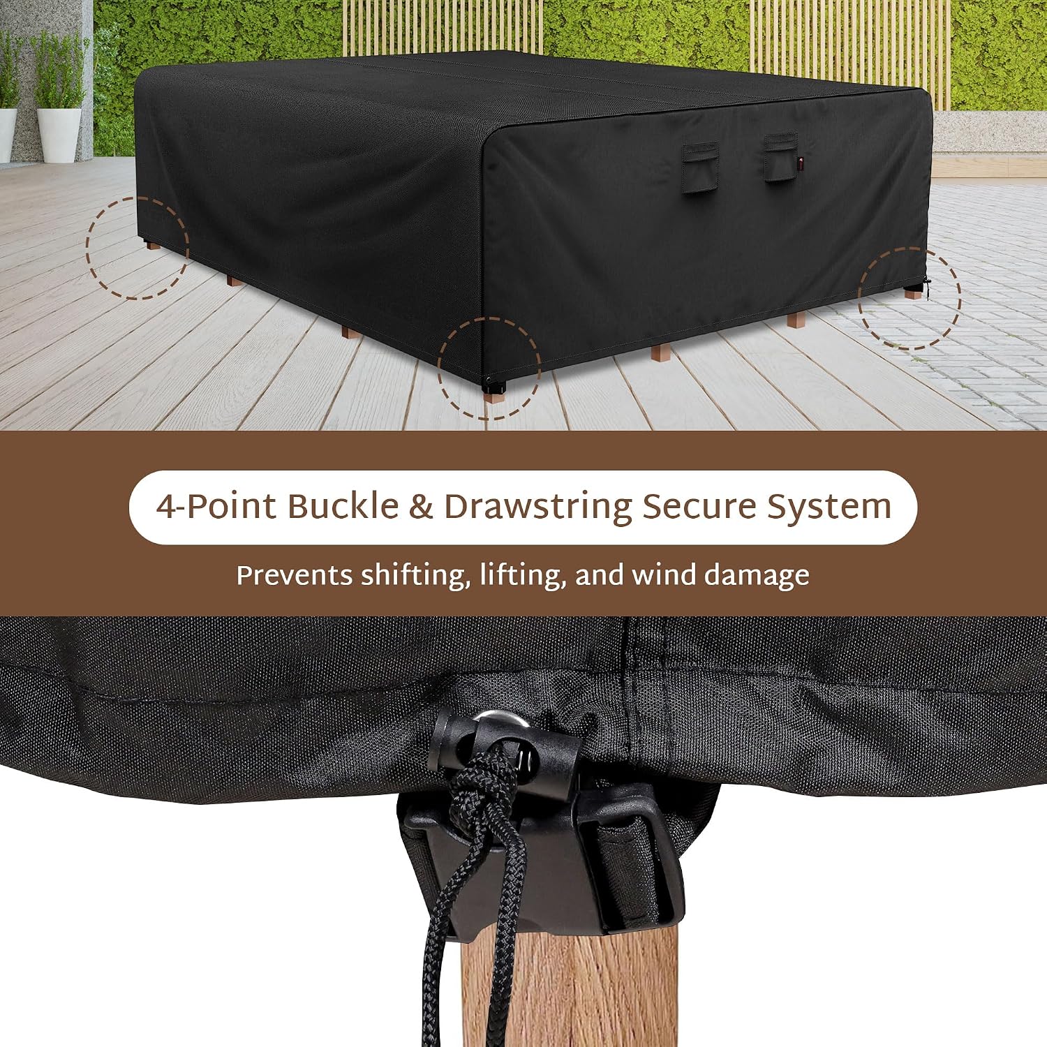 Capa retangular para mesa de p - Outdoor Furniture Table avaliação e preço