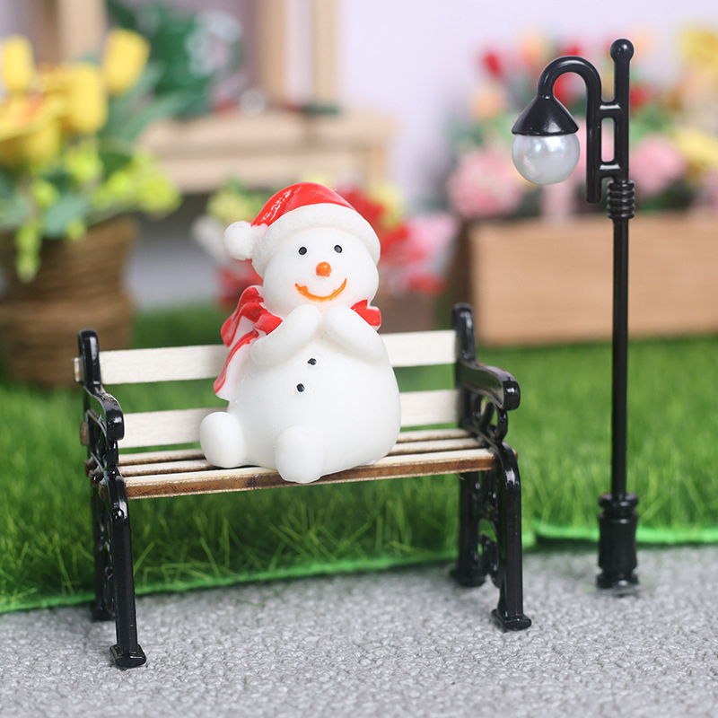 2 pçs/set 1:12 casa de bonecas - Outdoor Furniture Resin avaliação e preço
