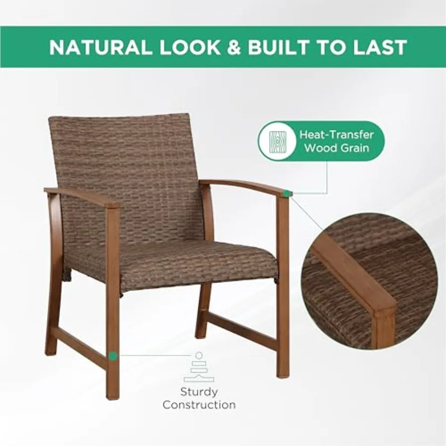Conjunto de móveis de vime par - Outdoor Furniture Resin avaliação e preço