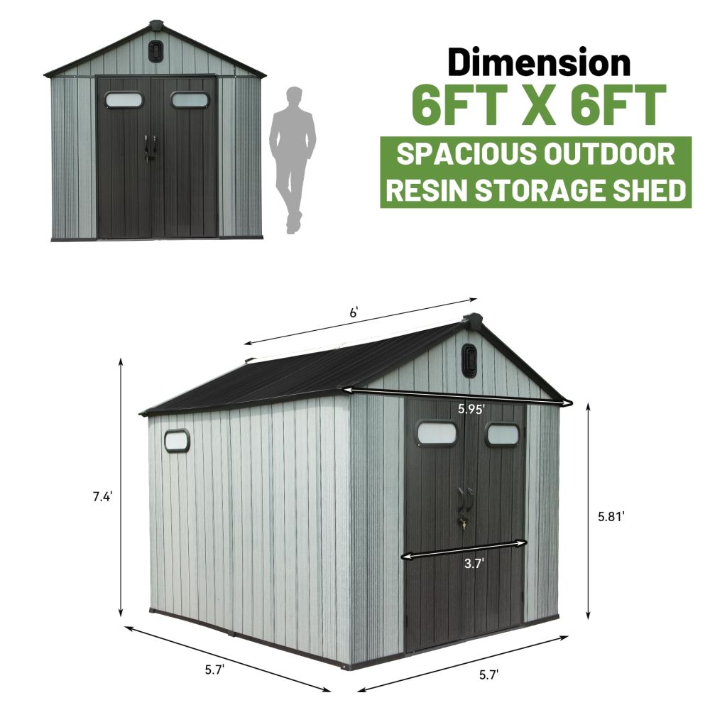Galpão de Armazenamento Extern - Outdoor Furniture Resin avaliação e preço