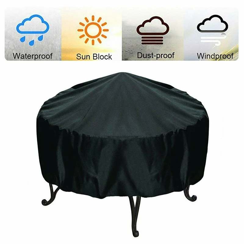 Tampa redonda do fogão do poço - Outdoor Furniture Fire Pit avaliação e preço