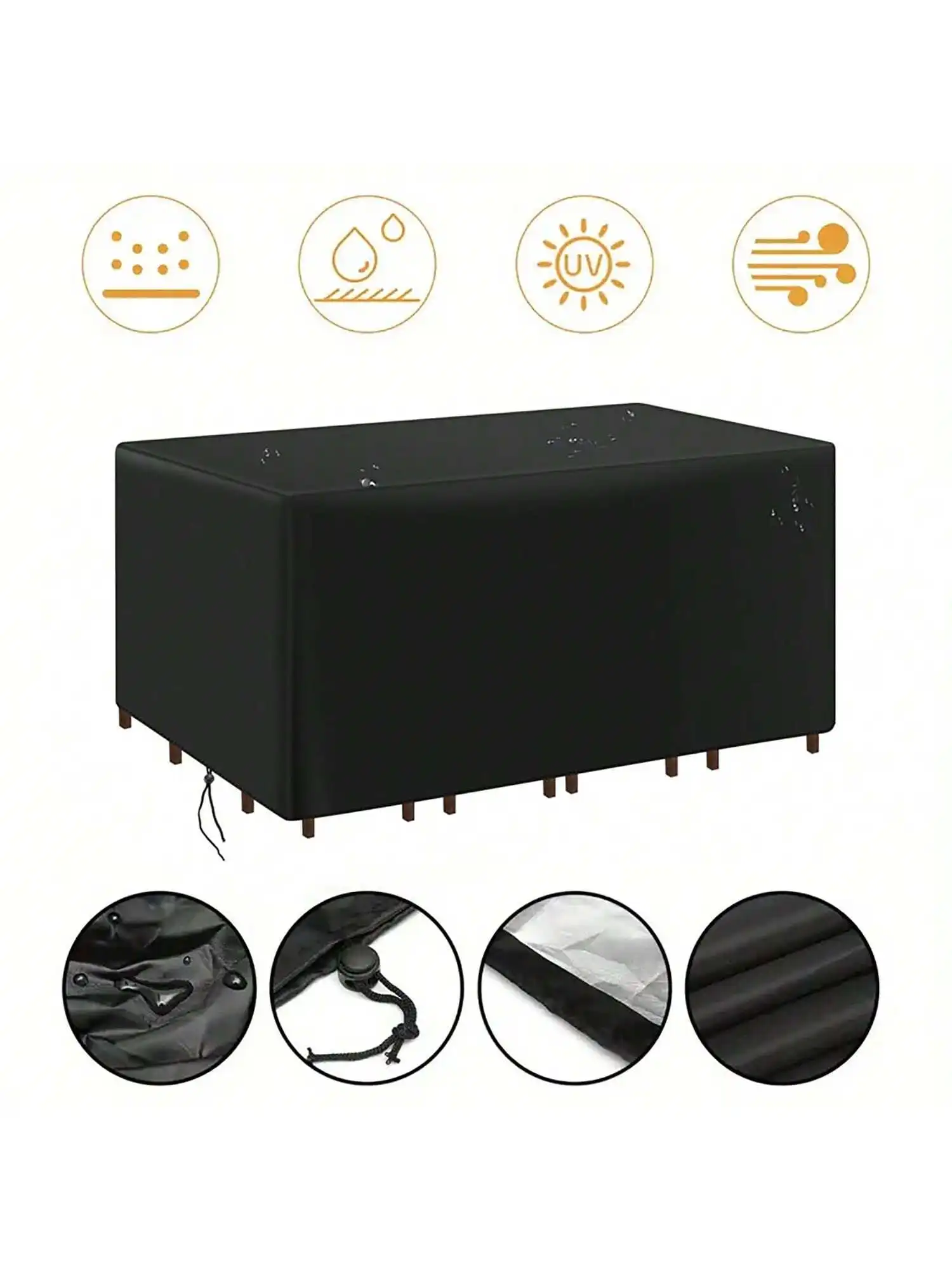 Capa Protetora Impermeável par - Outdoor Furniture Table avaliação e preço