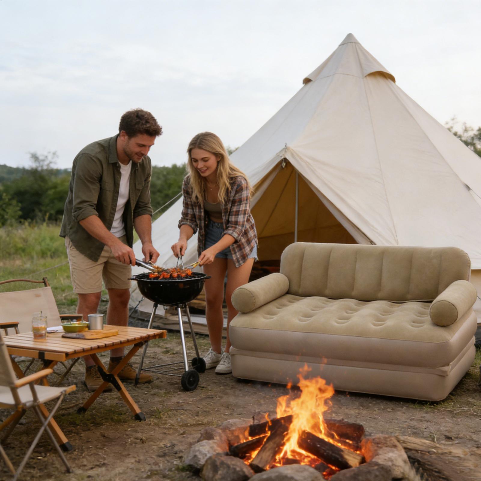Sofá inflável com bomba de ar, - Outdoor Furniture Arhaus avaliação e preço