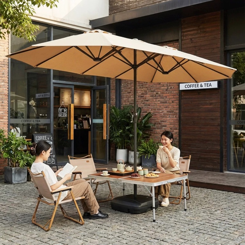 Guarda-sol Grande para Exterio - Outdoor Furniture Umbrella avaliação e preço