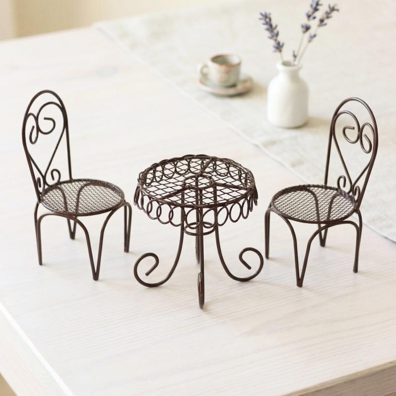 1/3 Peças de Mobiliário de Fer - Outdoor Furniture Table avaliação e preço